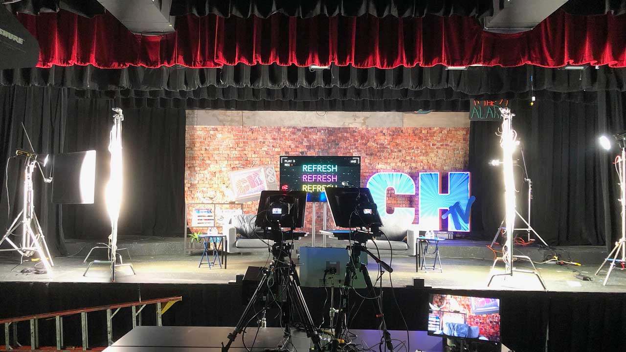 Live Video Production main set